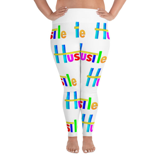 All-Over Print Plus Size Leggings