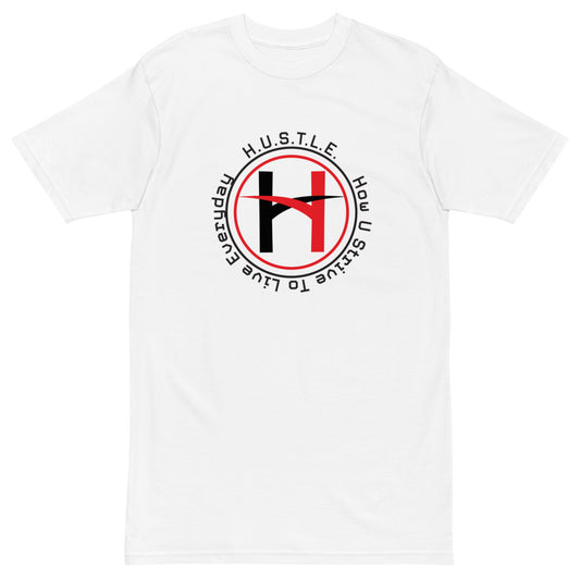 H.U.S.T.L.E How U Strive Everyday - White
