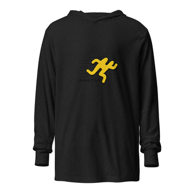 Hooded long-sleeve tee