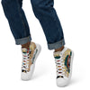 Men’s high top canvas shoes