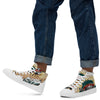 Men’s high top canvas shoes