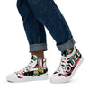 Men’s high top canvas shoes