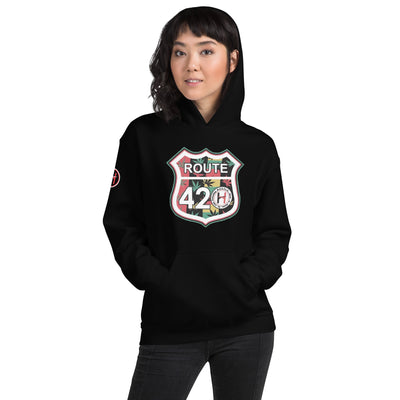 420 Black Hoodie