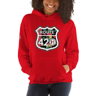 420 Red Hoodie