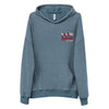 Unisex sueded fleece hoodie